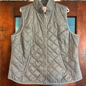 Old Navy Quilted Gray Women's Vest